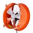 Ventilator solar pentru mansarda, 300 mm diametru, debit 1529,1 m³ / h, Otel