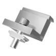 Set 40 cleme de capat Z, Reglabile, pentru panouri solare 100-300 W, Aluminiu, 50 x 45.5 x 34.3 mm