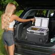 Frigider auto cu compresor, 40 l, 2 x zona racire, 708 x 440 x 473 mm, 12/24 V DC, 110-240 V AC, -20 ℃ pana la 20 ℃, Bluetooth, 60 W, USB