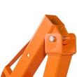 Macara telescopica pentru camioneta cu suport trepied, pivotanta la 360 de grade, Capacitate 680 kg, cric hidraulic, troliu manual, brat pliabil