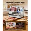 Feliator alimente 200 W, disc Inox, Grosime 0-15mm, Diametru disc 190 mm, 70-100 rpm