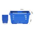 Set 12 cosuri de cumparaturi, capacitate 24 l, Albastru, 425 x 295 x 225 mm