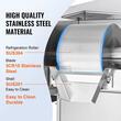 Masina profesionala de facut fulgi de zapada, Capacitate 230 kg/zi, 700 W, Rezervor 4 l, Otel inoxidabil