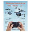 Elicopter cu telecomanda, 2.4 Ghz, 3 canale, Functii Sus/jos, înainte/înapoi, rotire stânga/dreapta, Lumini Led 7 culori