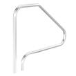 Balustrada inox pentru piscina, 1165 x 42 x 935 mm, Capacitate 100 kg, protectie UV, accesorii montaj incluse