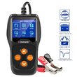 Tester baterii auto 12V, Gama de baterii de lucru 100-2000CCA