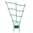 Set 3 suporturi pentru flori Strend Pro GreenGarden, 180x290mm, plastic, verde