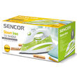 Fier de calcat, talpa ceramica, 2200 W, Abur, functie auto-curatare, Alb/Verde