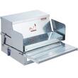 Hranitoare automata pentru pasari Vevor capacitate 11 kg, Otel zincat, 480 x 405 x 285 mm, Inchidere magnetica