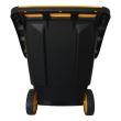 Carucior pentru gradina Strend Pro Keter SUPER PRO 150L, 68.5x73x91.5 cm, negru, 2 roti