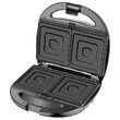 Sandwich-maker multifunctional, 800 W, 5 x Placi Antiaderente ceramice, carcasa Inox