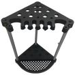 Suport de colt pentru unelte gradina Strend Pro Keter, 76.2 x 61 x 88 cm, negru