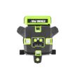 Set nivela laser cu acumulator, Strend Pro Premium HP-NT411G, linie incrucisata, 4V + 1H, verde, 50 m, ochelari, valiza, mira