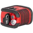 Laser in cruce cu doua fascicule rosii  Kapro 842 Prolaser® Bambino, IP54, 15m, pentru trasat si nivelat