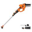 Fierastrau electric cu acumulator, extensibil, Vevor lungime 1.08-2.43 m, Acumulator Li-Ion, 2 Ah, 20 V, 80 W, Grosime de taiere 127 mm
