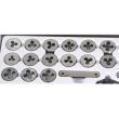 Trusa tarozi si filiere Bass BS-2147, 60 buc, M3 – M12, HSS
