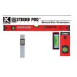 Nivela aluminiu 2 bule, Strend Pro 787-40 Premium, 800 mm