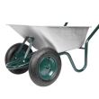 Roaba Strend Pro Premium Fortis D-12, cuva zincata, 2 x roata gonflabila, 85 l, max 200 kg