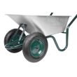 Roaba Strend Pro Premium Fortis D-12, cuva zincata, 2 x roata gonflabila, 100 l, max 200 kg