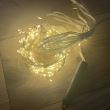 Instalatie luminoasa Strend Pro Twisted Stars 360 Led, lumina calda, de exterior IP44, lungime 3 m