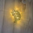 Instalatie luminoasa Strend Pro Twisted Stars 360 Led, lumina calda, de exterior IP44, lungime 3 m