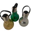 Set 19 becuri decorative pentru gradina Strend Pro Stella. 5 led, 1xAA, dimensiune 9x18cm