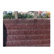 Gard paravan Strend Pro BrownDecor W101, 1.5x10 m, UV, 230 g/m2, maro inchis