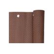Paravan pentru balcon sau terasa, Strend Pro Polyratan,UV, 800 g/m2, maro, 3x0.9 m