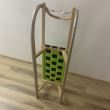 Sanie din lemn Strend Pro Appache, dimensiune 111x34.5x51 cm, verde