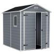 Casuta de gradina pentru unelte Keter Manor 6x8 DD, dimensiune 185.8 x 236.8 x 227 cm, protectie UV