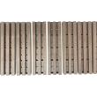 Set pasarela pentru gradina Strend Pro RIP708, 30x8 cm, 16 buc, maro