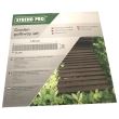 Set pasarela pentru gradina Strend Pro RIP708, 30x8 cm, 16 buc, maro