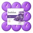 Set 18 lumanari parfumate Bolsius Tealight True Scents, Lavanda, 38 mm