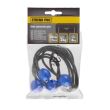 Set 4 chingi elastice pentru fixare prelate Strend Pro RT031, 4 mm, 4x 20 cm