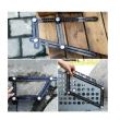 Sistem pliabil Strend Pro, Aluminiu, pentru trasare gauri placi ceramice