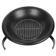 Gratar portabil Strend Pro Homfire, dimensiune 545x400mm, cu capac protectie