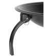 Gratar portabil Strend Pro Homfire, dimensiune 545x400mm, cu capac protectie
