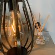 Lampa solara Strend Pro Hadar 180x210 mm, 2 Edison LED, metal
