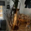 Lampa solara Strend Pro Hadar 180x210 mm, 2 Edison LED, metal