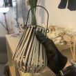 Lampa solara Strend Pro Garden, suspendata, ratan, 12x12x24 cm