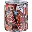 Set 12 lumanari decorative Bolsius Glass, dimensiune 82x68 mm