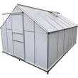 Sera de gradina, 250x370x195 cm, structura Aluminiu si Otel, placi policarbonat