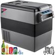 Lada frigorifica cu compresor pentru auto, Vevor USB, Led, 12/24 V DC, 110-240 V AC, capacitate 55 l, -20 ℃ pana la 20 ℃, 693 x 345 x 531 mm