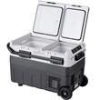 Frigider auto cu compresor, 40 l, 2 x zona racire, 708 x 440 x 473 mm, 12/24 V DC, 110-240 V AC, -20 ℃ pana la 20 ℃, Bluetooth, 60 W, USB