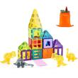 Set constructie Blocuri magnetice 56 buc, Senzoriale Stem, Geanta depozitare