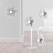 Ventilator multifunctional 4 in 1, Autonomie 8 ore, 5 viteze, Oscilant, lumina spate, Temporizator