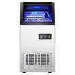 Aparat de produs cuburi gheata, 45 kg/zi, Capacitate depozitare 11.6 kg, Otel inoxidabil, Led, 360 x 430 x 740 mm
