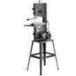 Fierastrau vertical cu banda pentru lemn, 0-45°, 2 x viteze, 370 W, Dimensiune panza 1832 x 12 mm