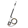 Lance telescopica pentru masini de spalat cu presiune, 7 duze, Lungime de lucru 1.5-6.4 m, max 275 Bar, Aluminiu/Inox, Centura