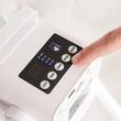 Ventilator multifunctional 4 in 1, Autonomie 8 ore, 5 viteze, Oscilant, lumina spate, Temporizator